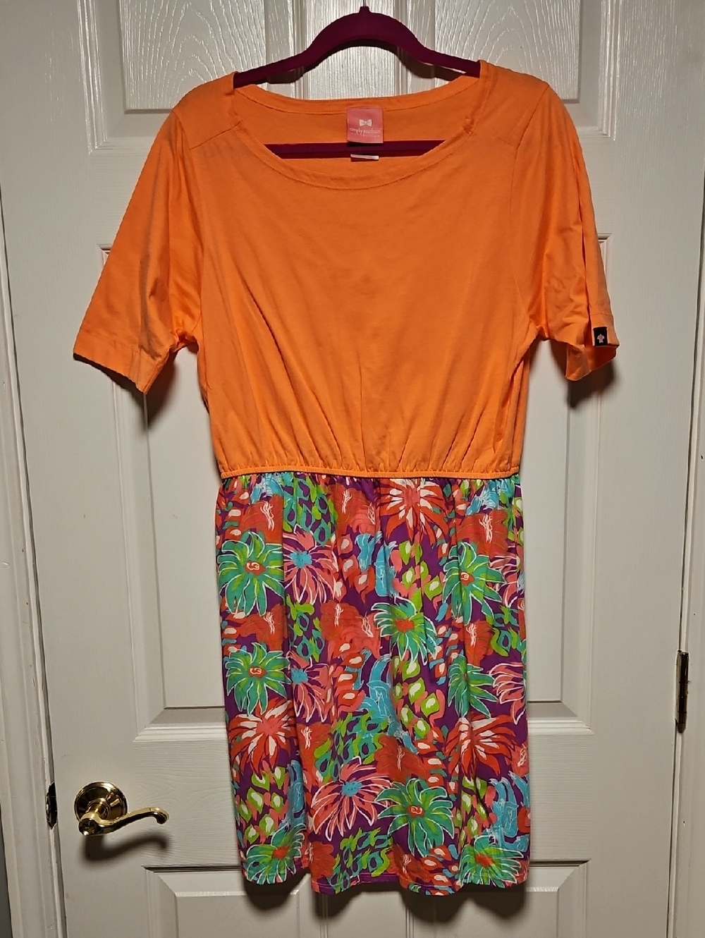 Simply Southern Vibrant Floral Dress